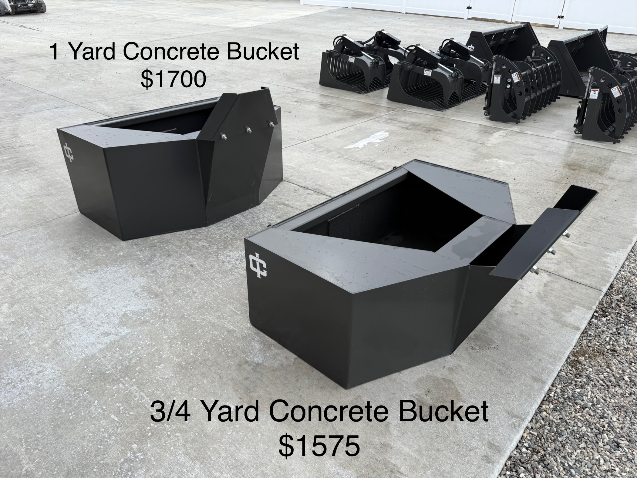 1 Yard Concrete Bucket